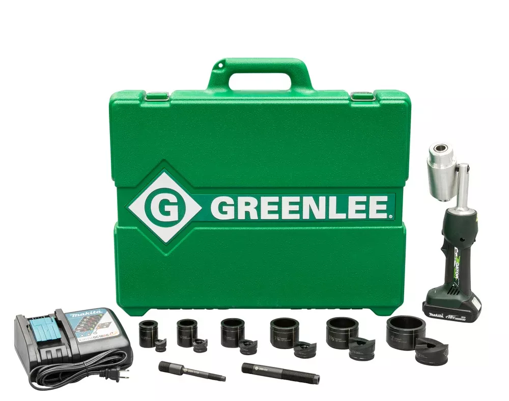 Greenlee LS50L2 Battery-Hydraulic Knockout Kit with Slug-Buster ½  2