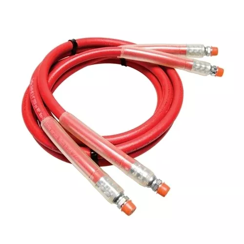 Greenlee Two 3/8'' x 8' ID Hose with 3/8" MPTF Male Fittings 130694