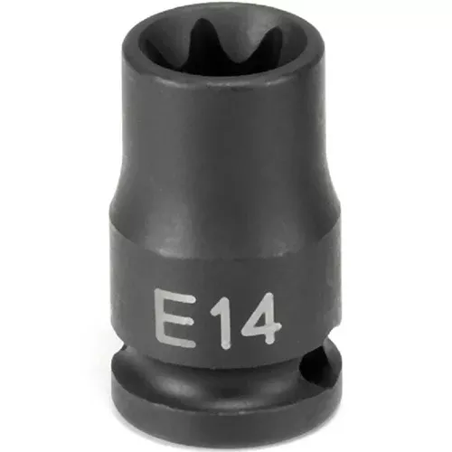 Grey Pneumatic 3/8" Drive x E14 Star Standard Impact Socket 1114ET