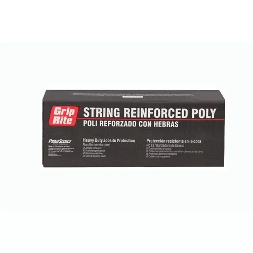 Grip Rite 40' x 100' Reinforced Poly Sheeting 640100CSRF