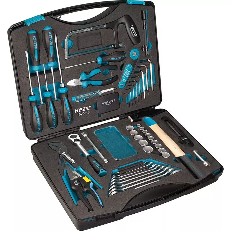 Hazet 1520/56 Tool Case, 56 Pieces