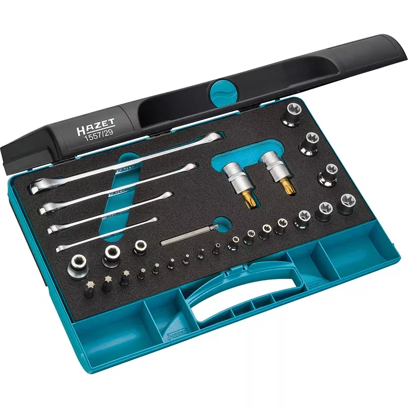 Hazet 1557/29 TORX Tool Set, 29 Pieces