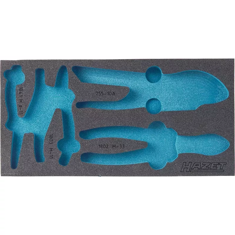 Hazet 163-121L Empty 2-Component Soft Foam Insert