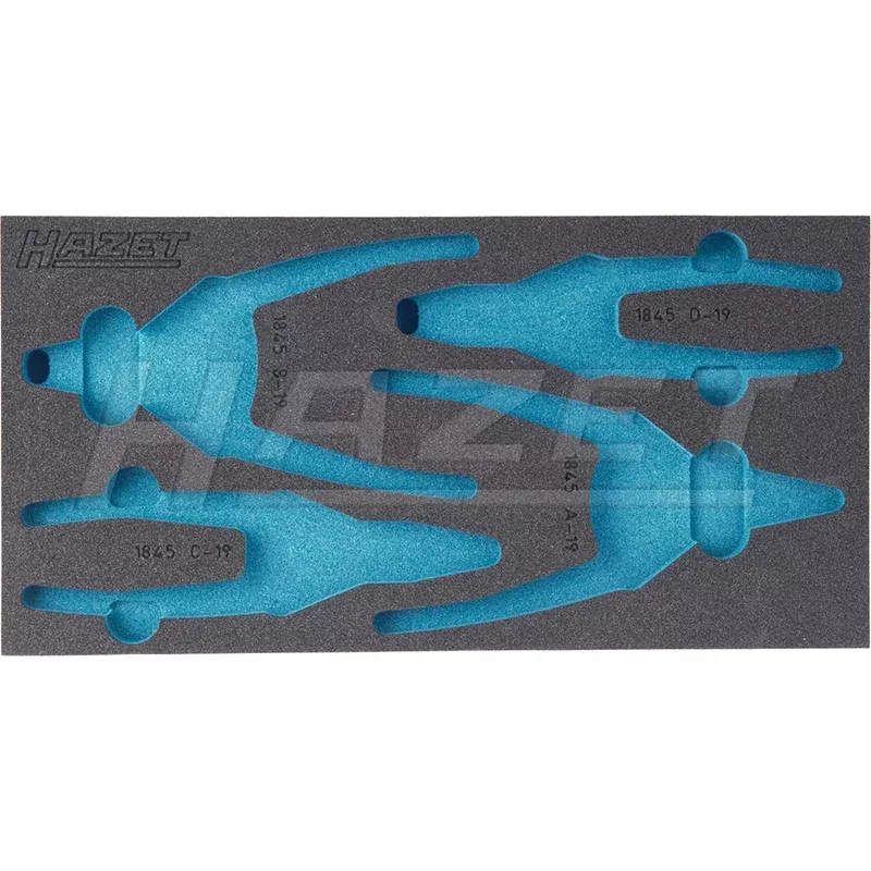 Hazet 163-124L Empty 2-Component Soft Foam Insert