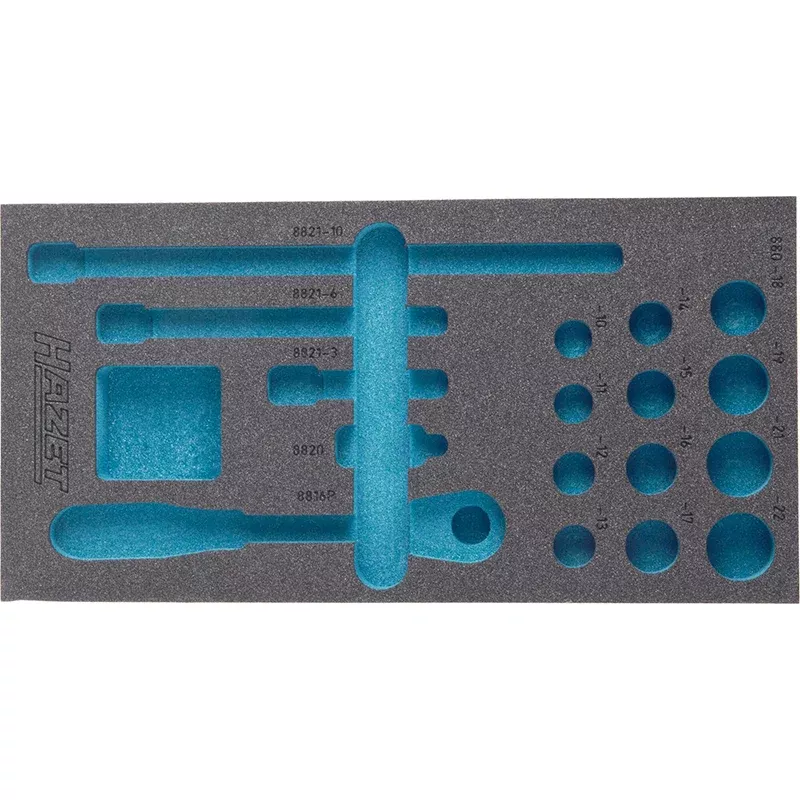 Hazet 163-181L Empty 2-Component Soft Foam Insert