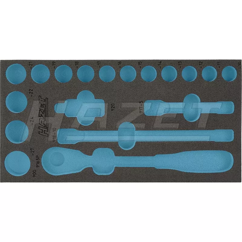 Hazet 163-191L Empty 2-Component Soft Foam Insert