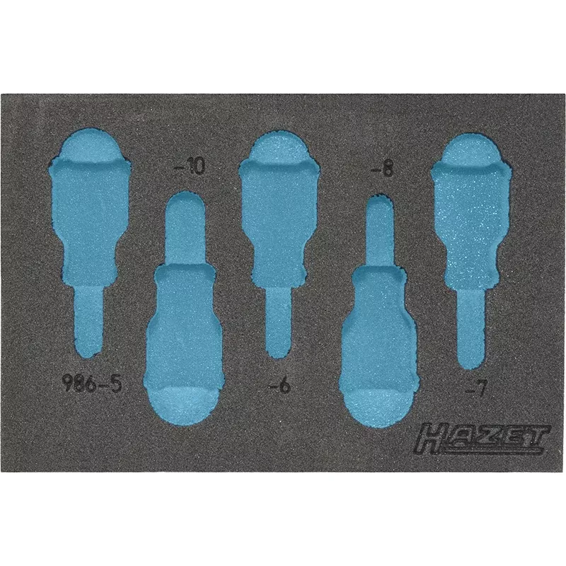 Hazet 163-215L Empty 2-Component Soft Foam Insert