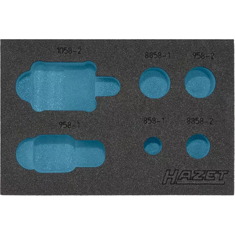 Hazet 163-217L Empty 2-Component Soft Foam Insert