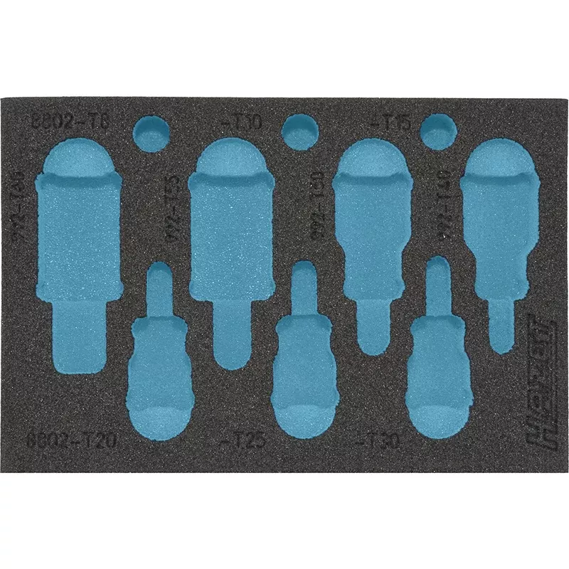 Hazet 163-218L Empty 2-Component Soft Foam Insert
