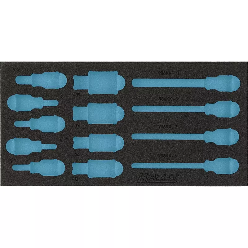 Hazet 163-220L Empty 2-Component Soft Foam Insert