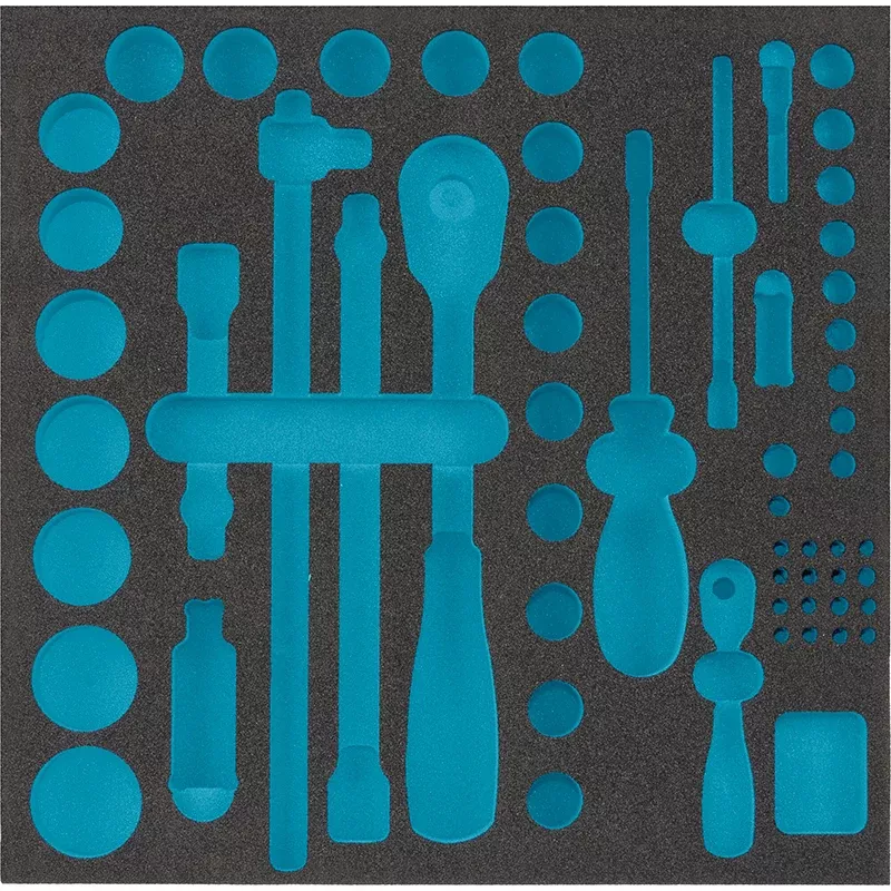 Hazet 163-224L Empty 2-Component Soft Foam Insert