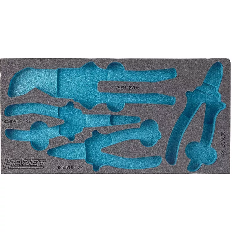 Hazet 163-226L Empty 2-Component Soft Foam Insert