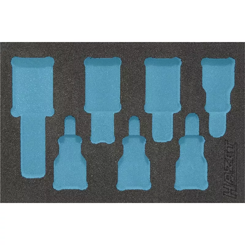 Hazet 163-243L Empty 2-Component Soft Foam Insert