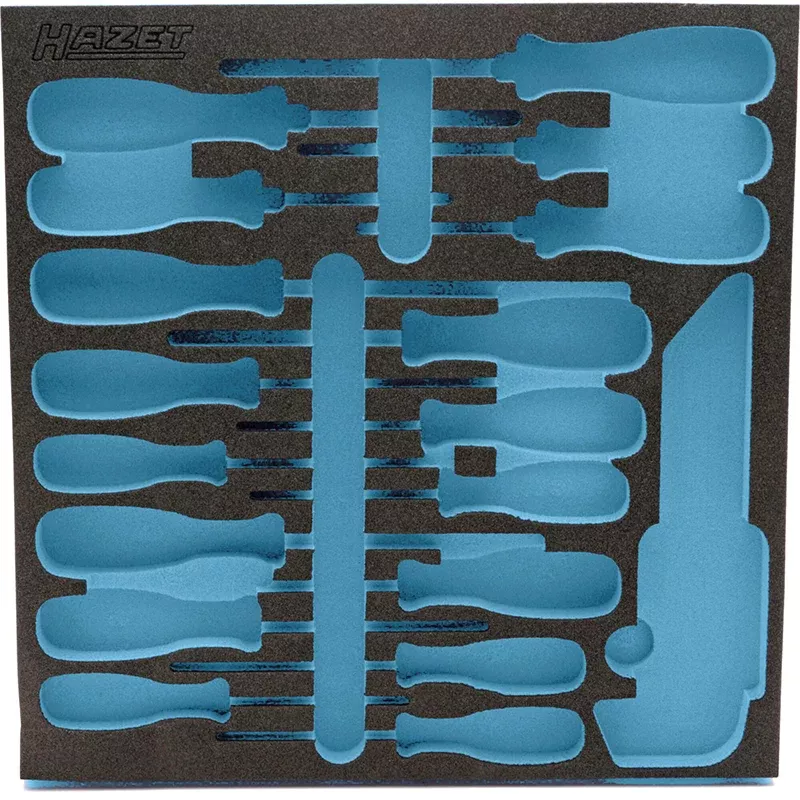 Hazet 163-297L Empty 2-Component Soft Foam Insert