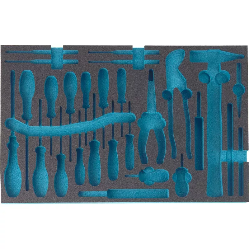 Hazet 163-31L Empty 2-Component Soft Foam Insert