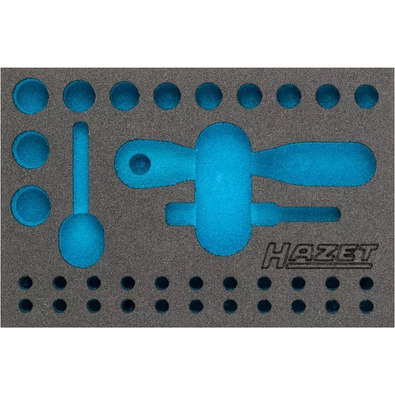 Hazet 163-341L Empty 2-Component Soft Foam Insert