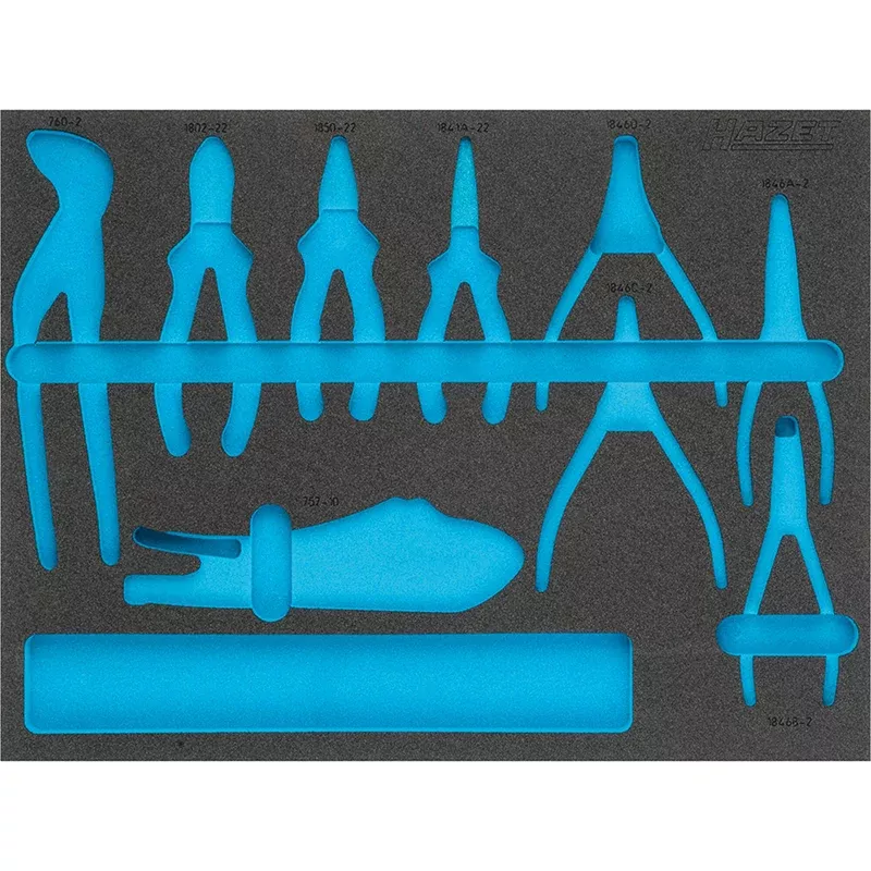 Hazet 163-370L Empty 2-Component Soft Foam Insert