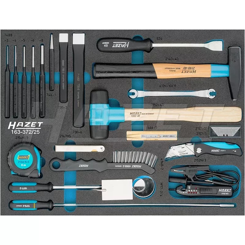 Hazet 163-372/25 Universal Set, 25 Pieces