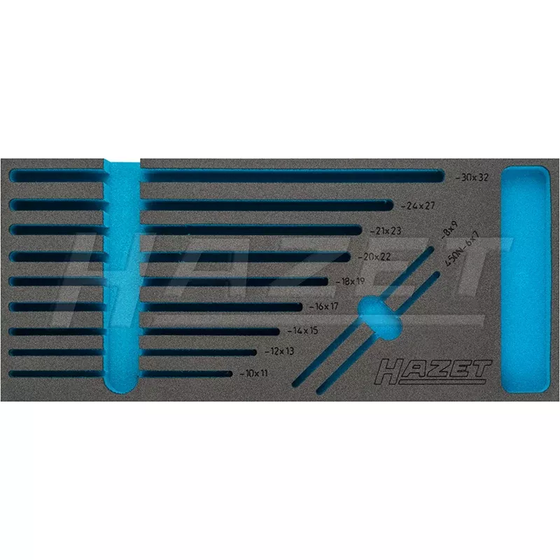 Hazet 163-377L Empty 2-Component Soft Foam Insert