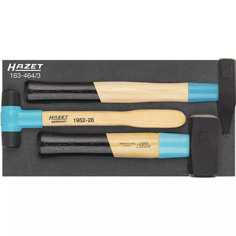 Hazet 163-464/3 Hammer Set, 3 Pieces