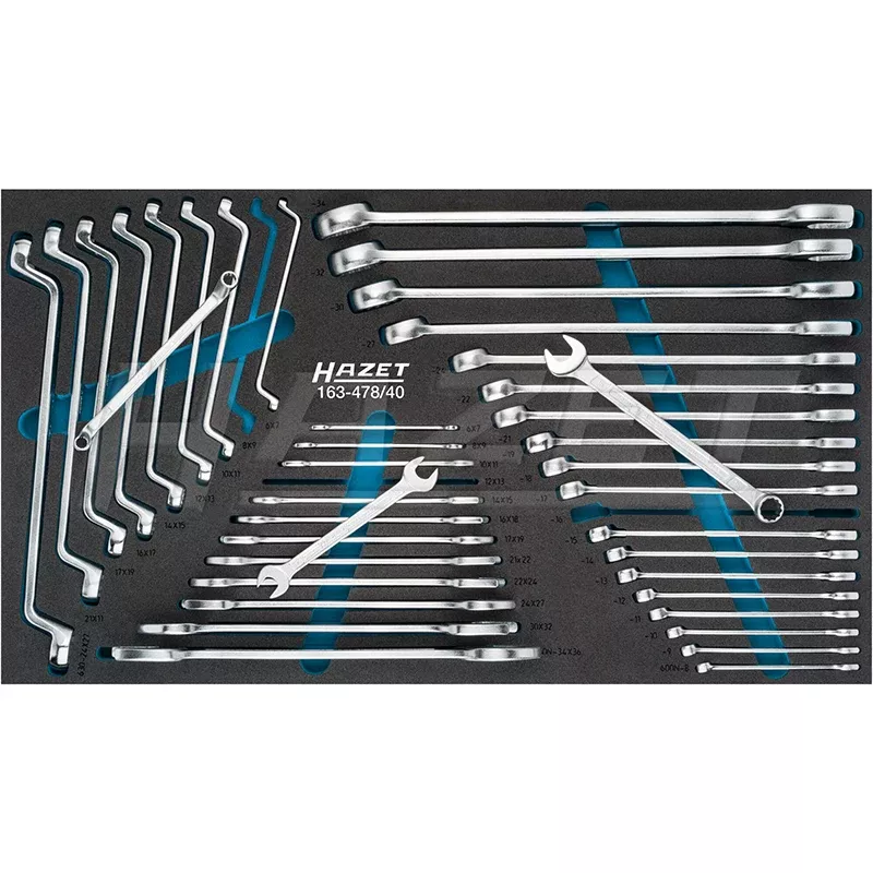 Hazet 163-478/40 Wrench Set, 40 Pieces