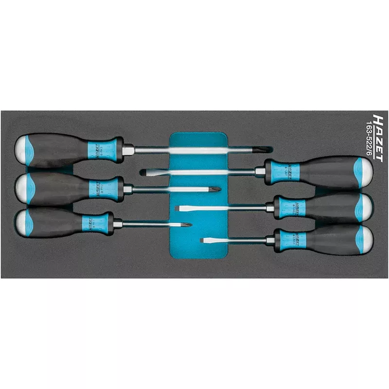 Hazet 163-522/6 Screwdriver Set, 6 Pieces