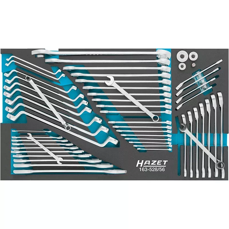 Hazet 163-528/56 Wrench Set, 56 Pieces