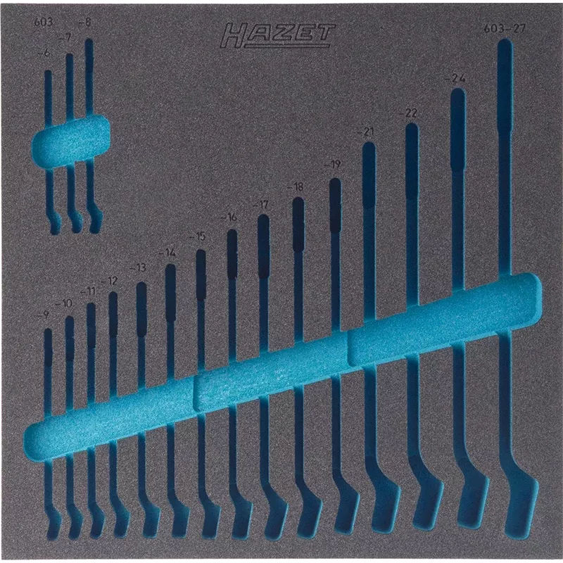 Hazet 163-99L Empty 2-Component Soft Foam Insert