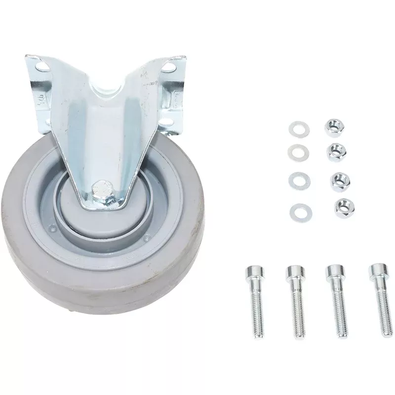 Hazet 173-09 Fixed Castor, 125 mm Diameter