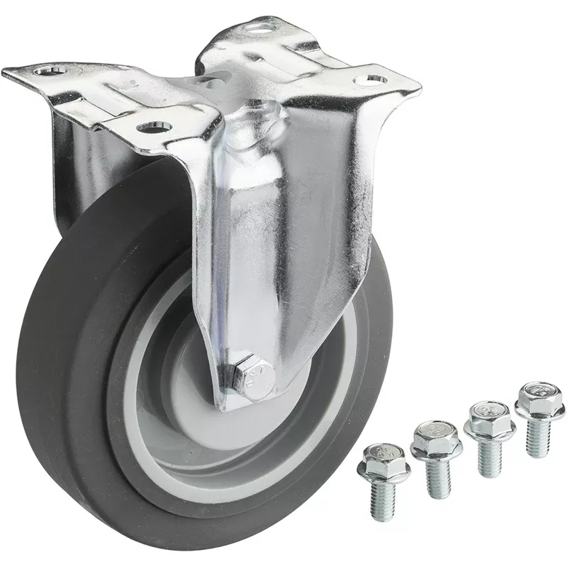Hazet 179-09 Fixed Castor, 125mm Diameter