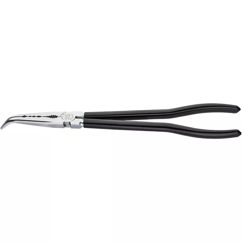 Hazet 1841B-280 Snipe Nose Pliers, Curved