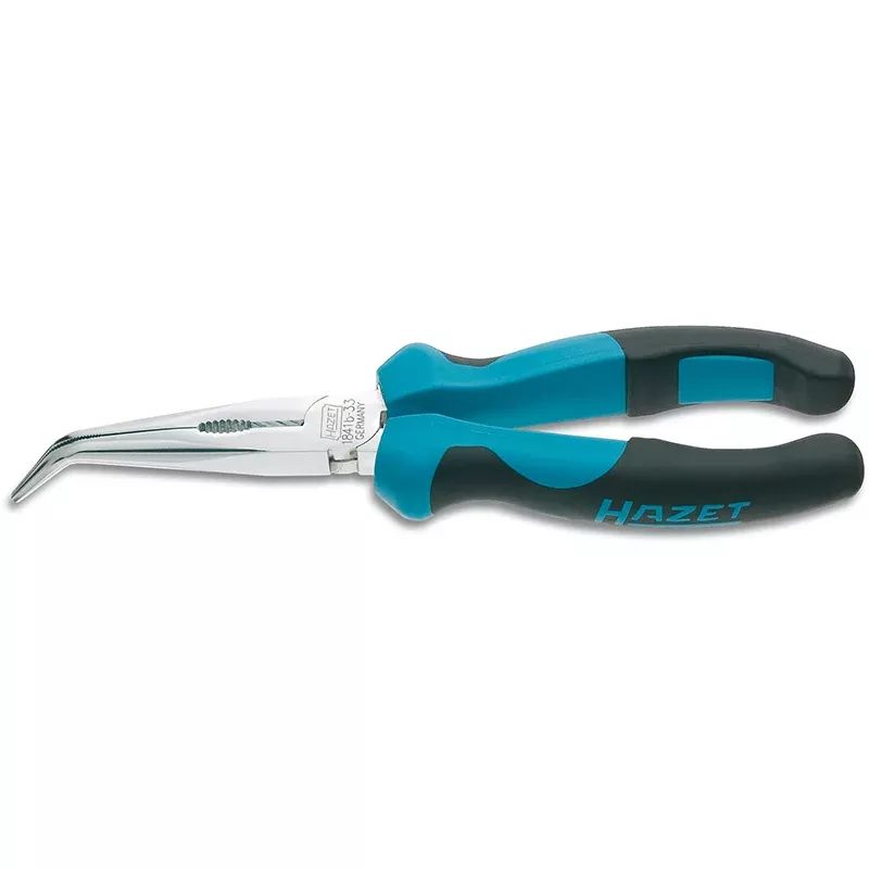 Hazet 1841B-33 Snipe Nose Pliers, Curved