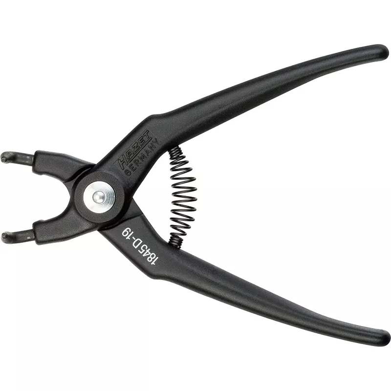 Hazet 1845D-19 Circlip Pliers, Bent Tip, 19 – 60mm