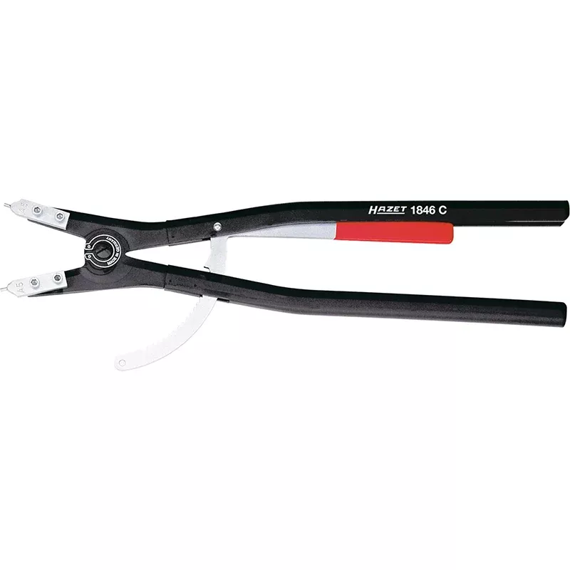 Hazet 1846C-5 Lockring Pliers, Straight, 122 – 300mm
