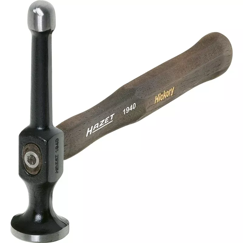 Hazet 1940 Car Body Hammer, Round Face and Ball