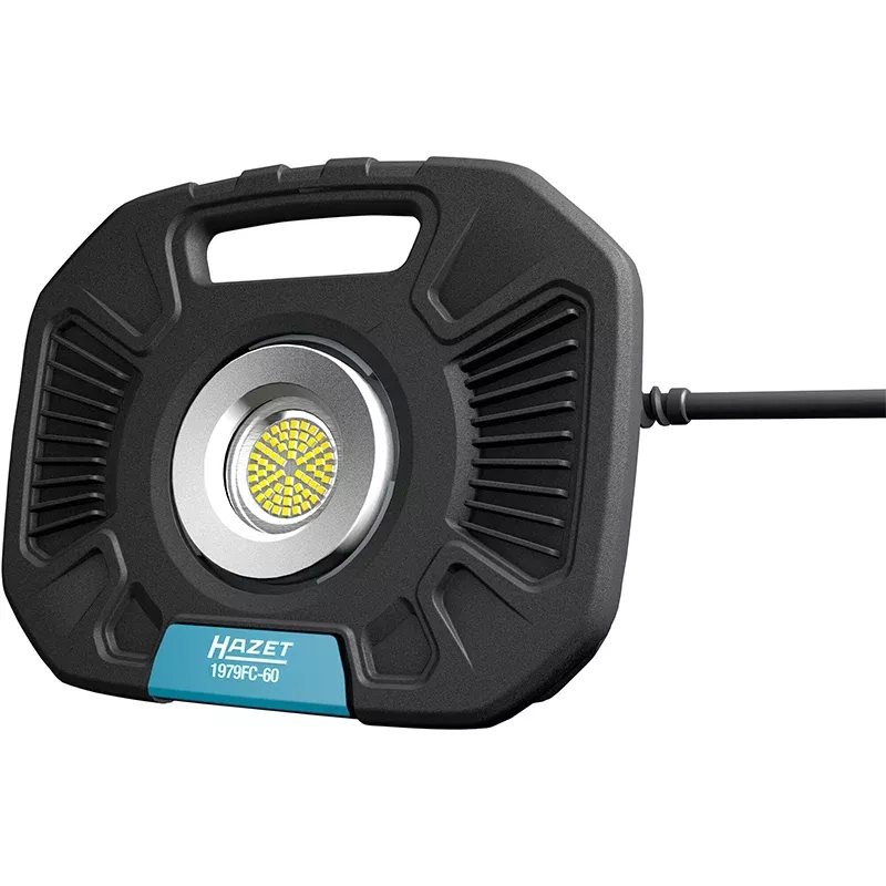Hazet 1979FC-60 LED Work Spotlight, 60 Watts
