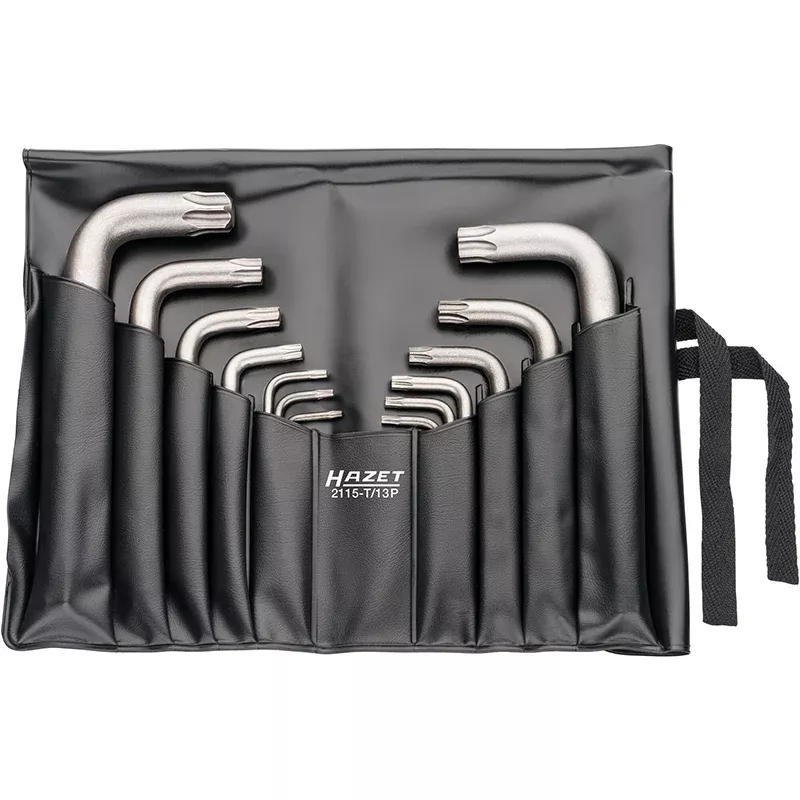 Hazet 2115-T/13P Offset Screwdriver Set, TORX, 13 Pieces