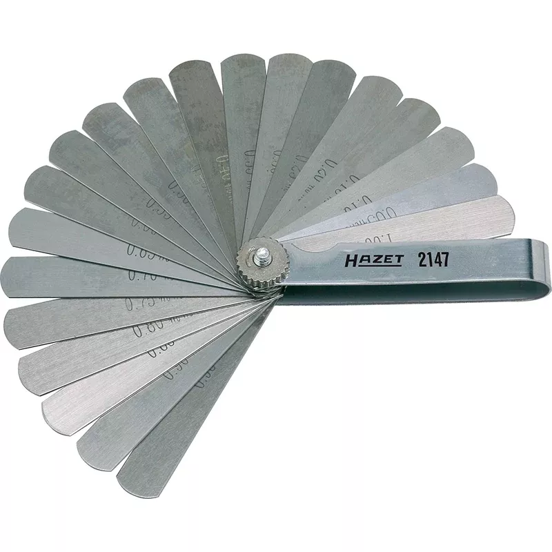 Hazet 2147 Feeler Gauge, 0.05-1.0 mm