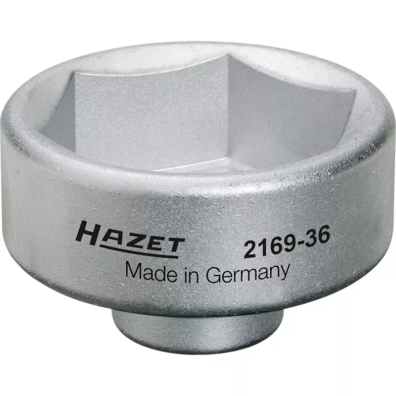 Hazet 2169-36 Oil Filter Wrench, Hex, 36mm