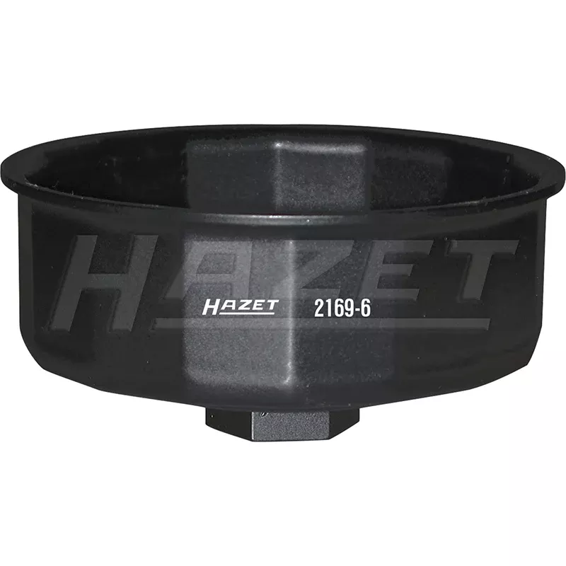 Hazet 2169-6 Oil Filter Wrench, 16-Point Profile, 86mm