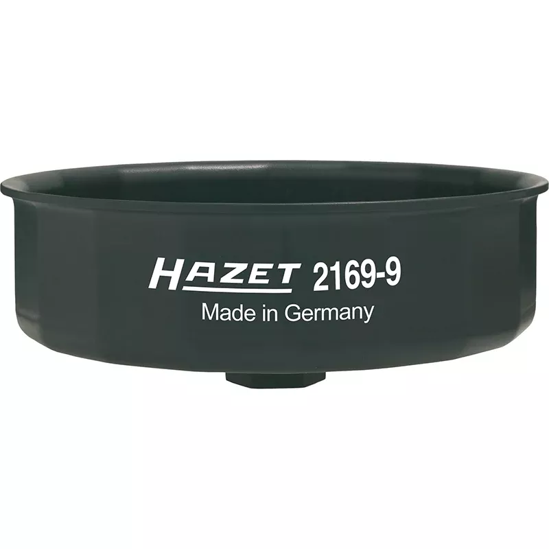 Hazet 2169-9 Oil Filter Wrench, 15-Point Profile, 105mm