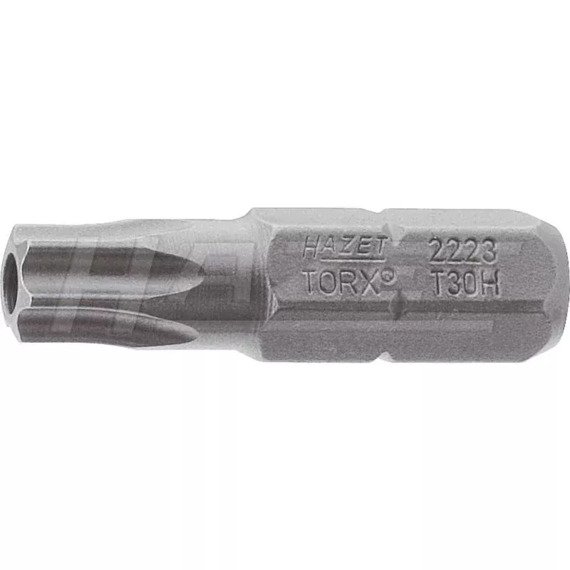 Hazet 2223-T27H Bit, Tamper-Resistant TORX, T27H