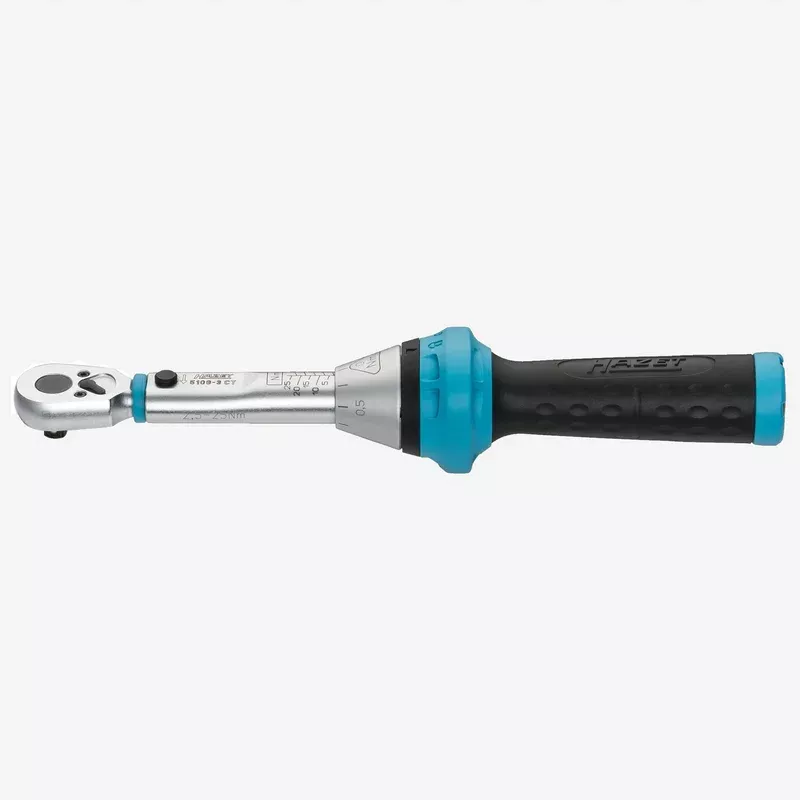 Hazet 5108-3CT 1/4" Torque Wrench, 2.5-25 Nm