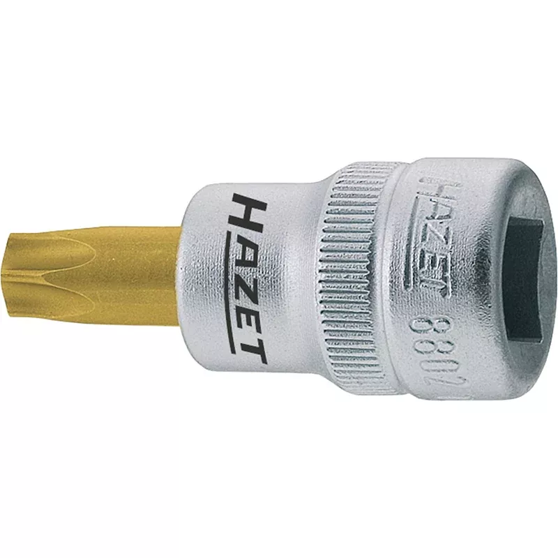 Hazet 8802-T40 TORX 10mm (3/8") T40 TiN Screwdriver Socket
