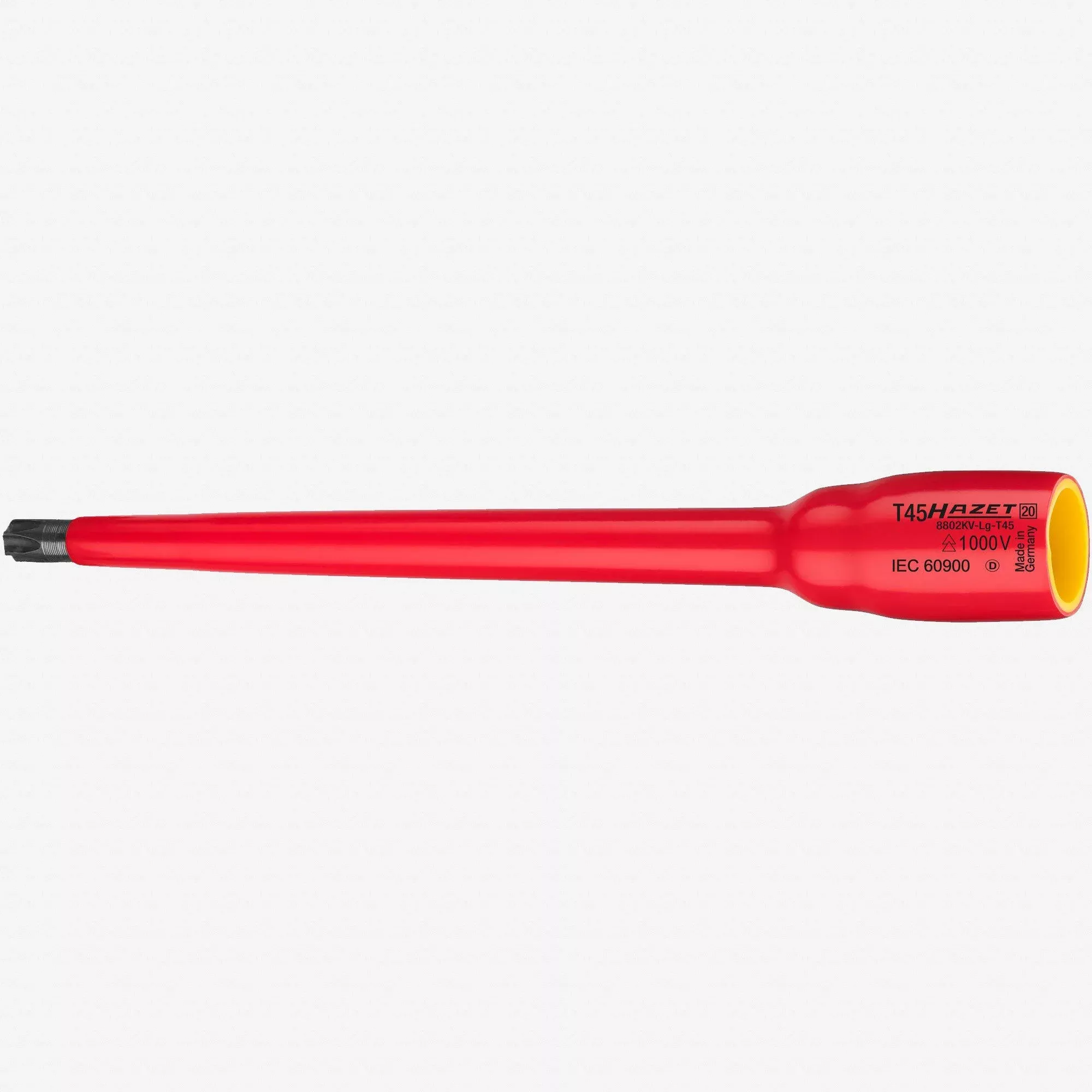 Hazet 8802KV Insulated 3/8" TORX Bit Socket - Long, T40