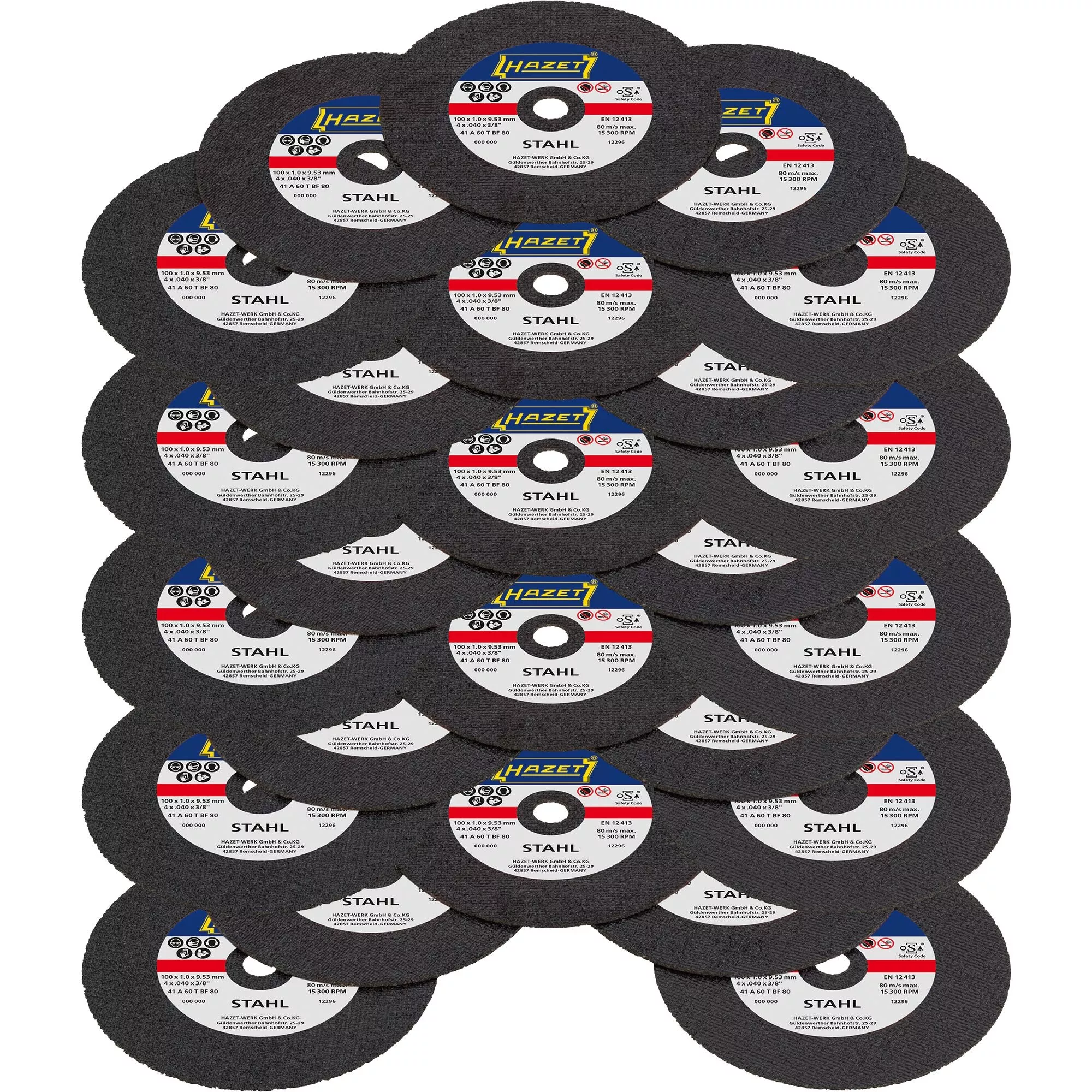 Hazet 9033P-08/25 Cut-off wheel set
