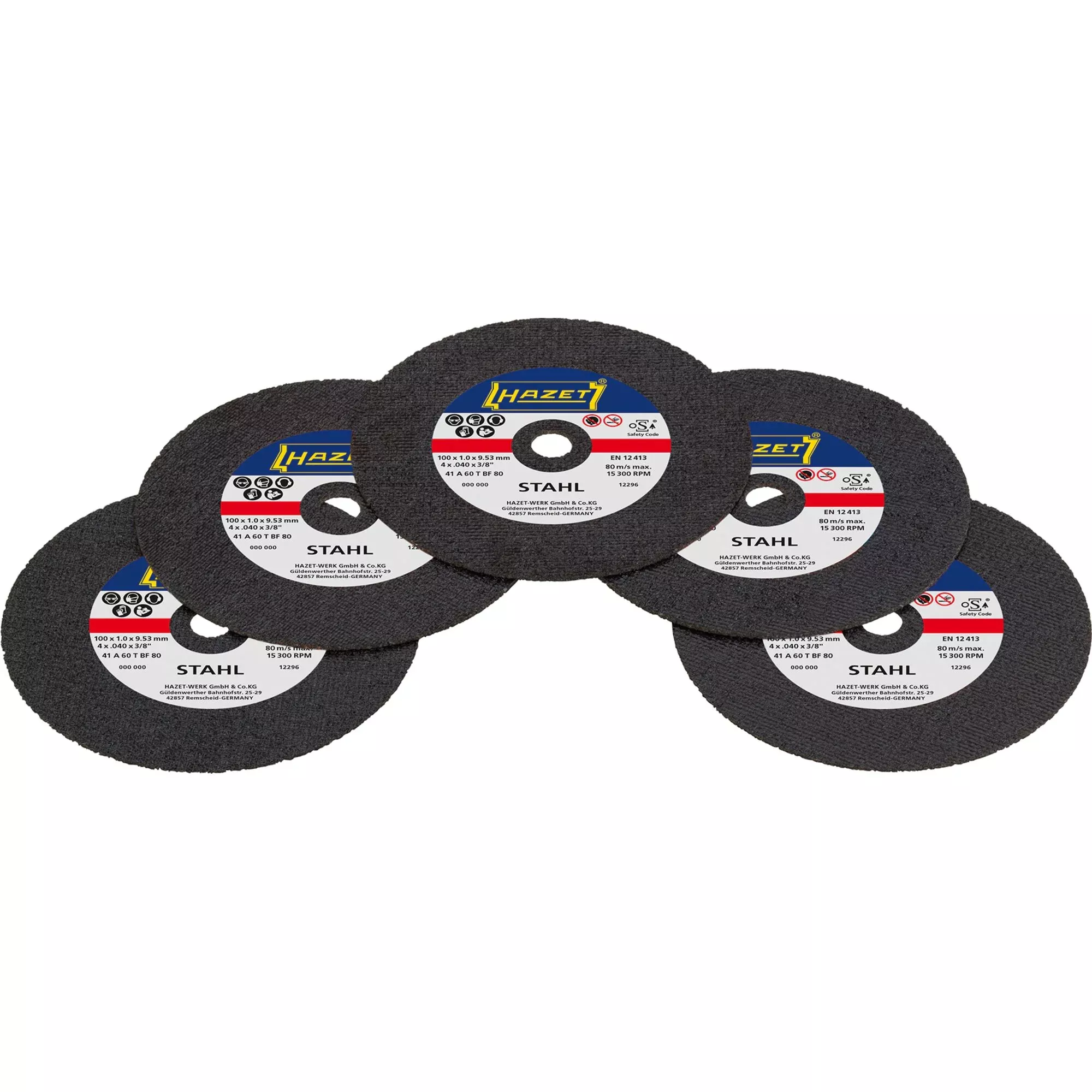 Hazet 9033P-08/5 Cut-off wheel set