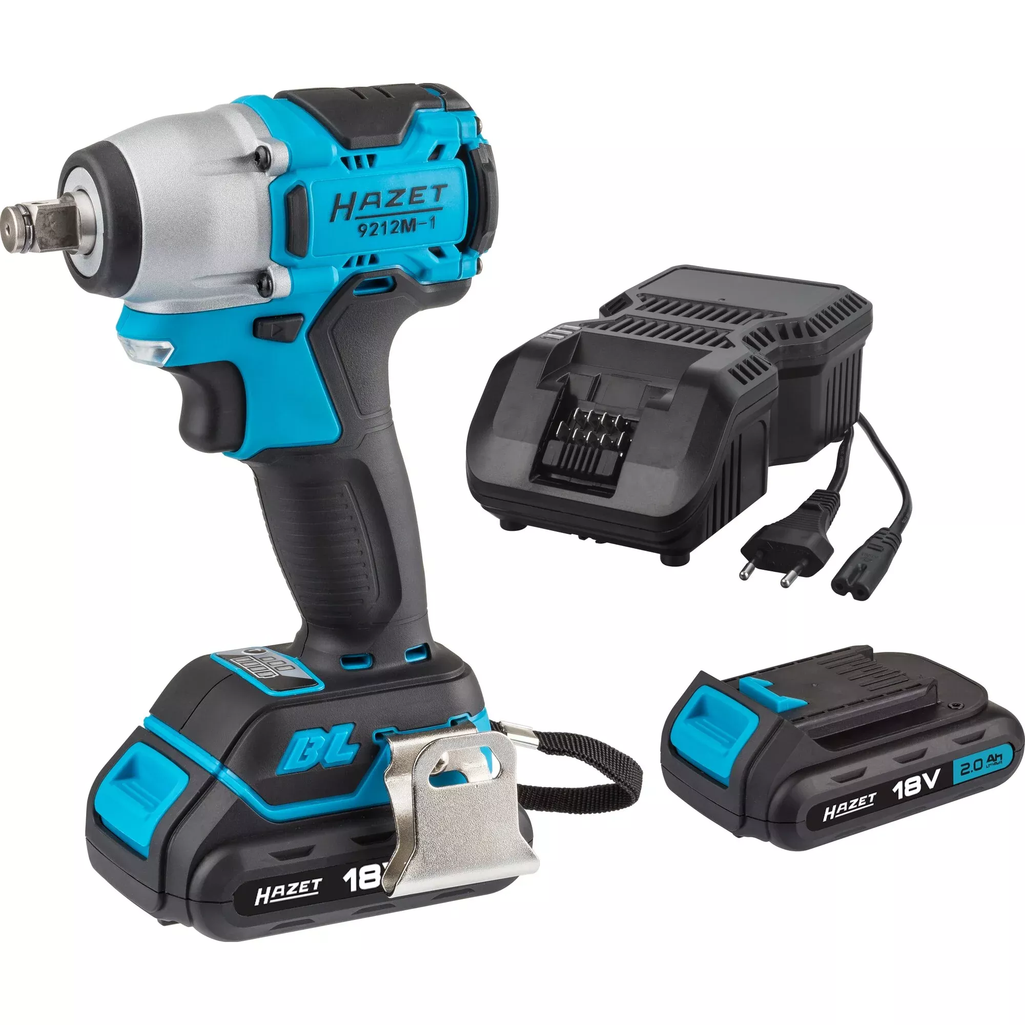 Hazet 9212M-1/4 Mini cordless impact wrench set ∙ 18 V
