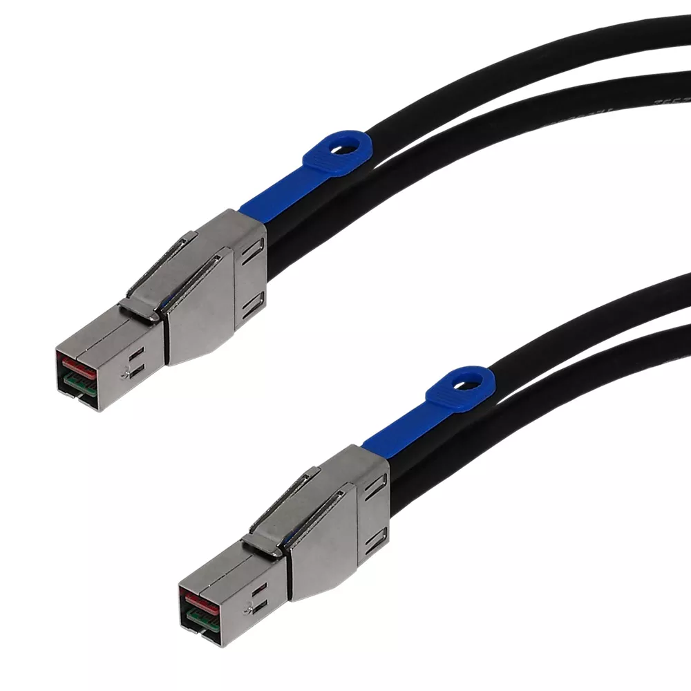 HD Mini-Sas (SFF-8644) to HD Mini-Sas (SFF-8644) 12G Cable - 28 awg - 3M