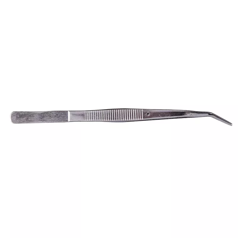 Heritage Cutlery 06 Precision Tweezer/bent tips/serrated points, 6-1/8''